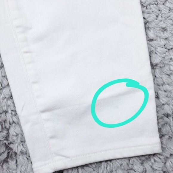 READ Athleta Sculptek Ultra Skinny Jeans in White Plus size 26 26X Stretch - Picture 6 of 13